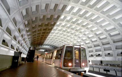 Washington, DC Metro Station Interior