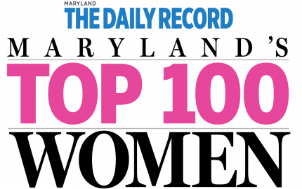 The Daily Record Maryland's Top 100 Women Logo