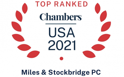 Miles & Stockbridge 2021 Chambers Logo